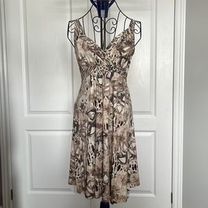 Venus neutral multicolored dress